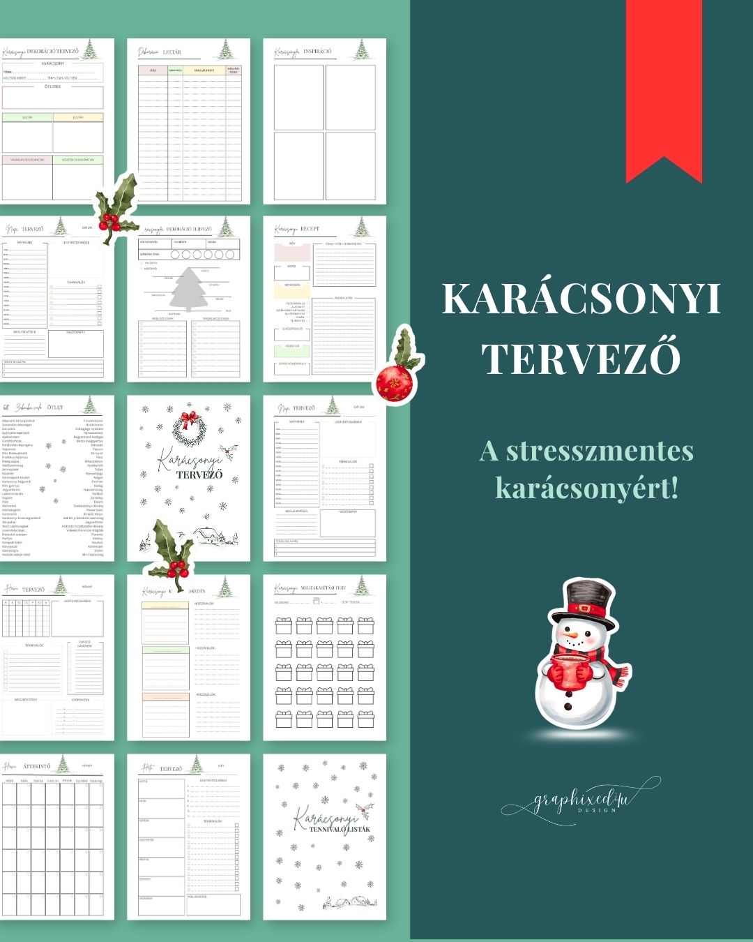 karácsonyi tervező