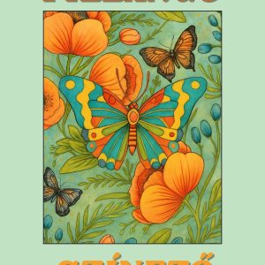 felnőtt színező pillangók