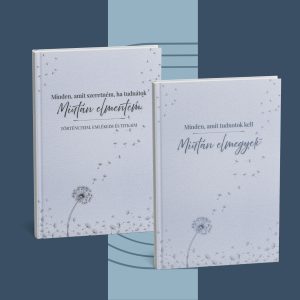 életvégi tervező és emlékkönyv pitypang