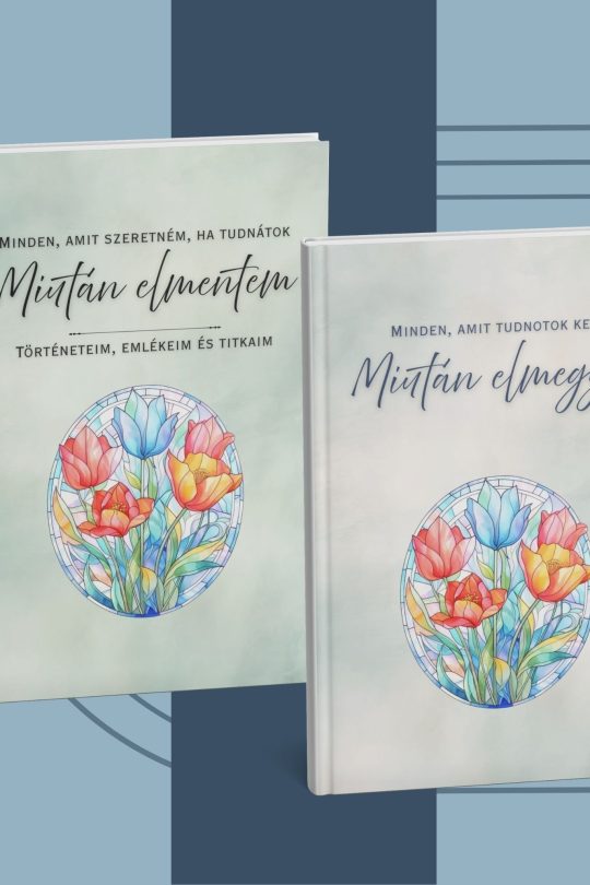 életvégi tervező és emlékkönyv katedrál