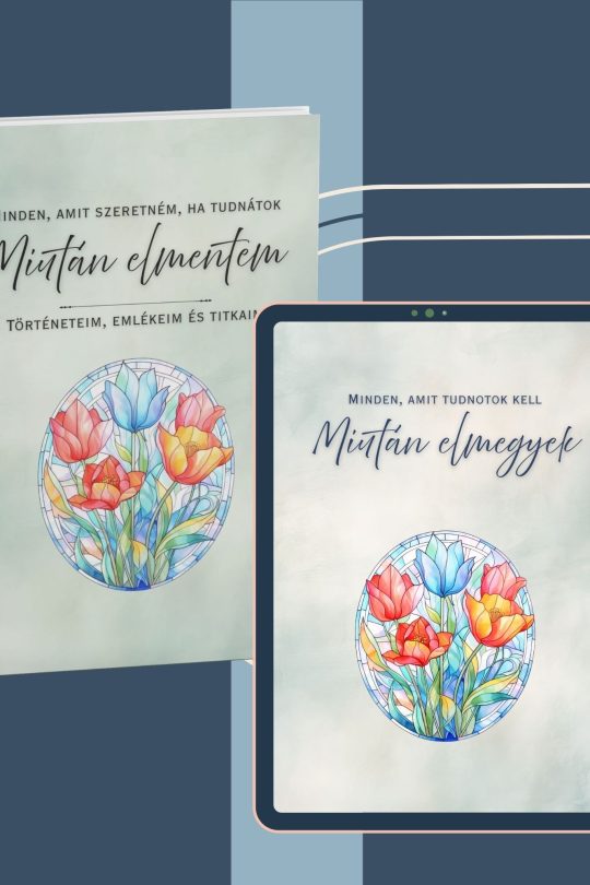 digitális életvégi tervező és nyomtatható emlékkönyv katedrál