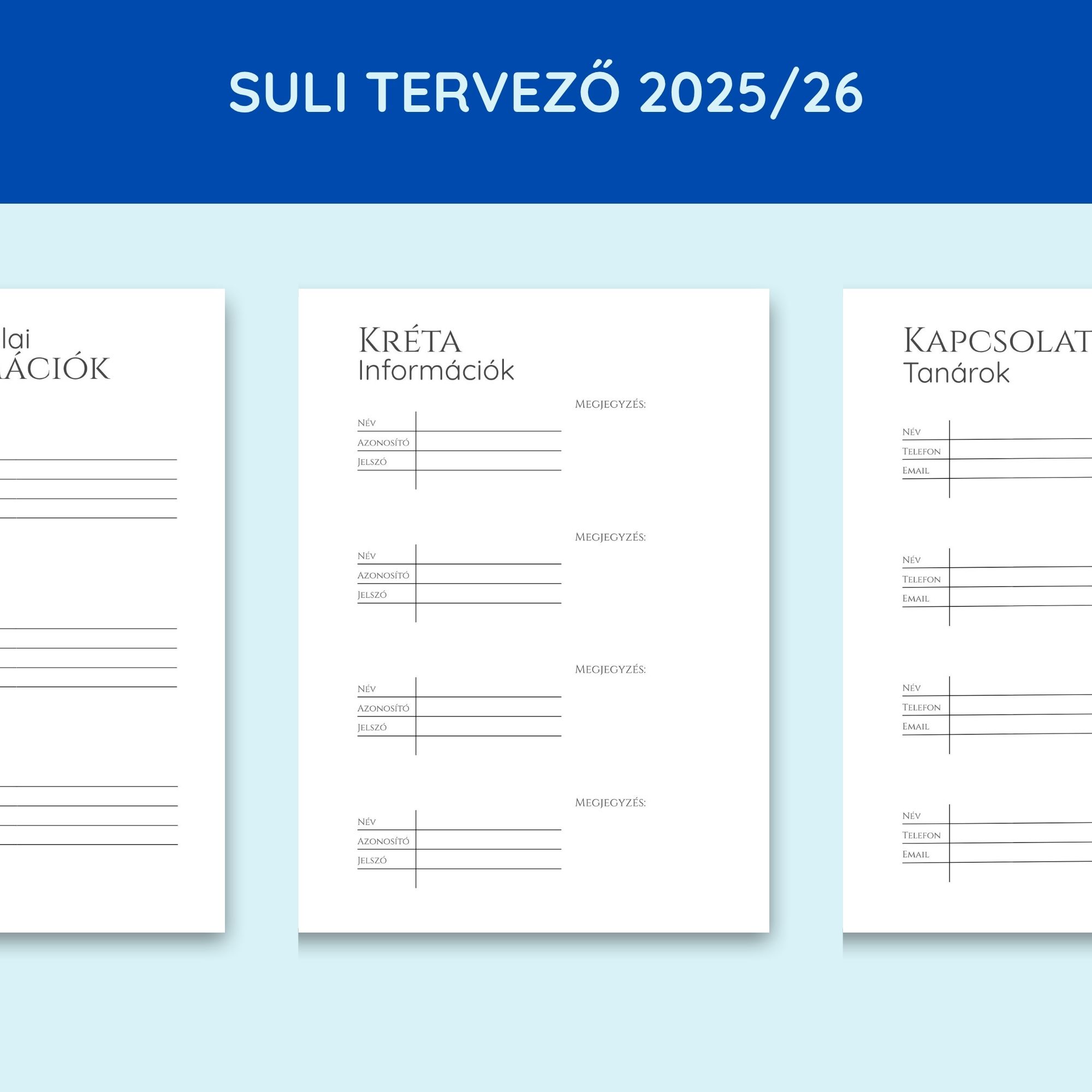 Suli Tervező 2026/27 - Szülőknek - Image 2