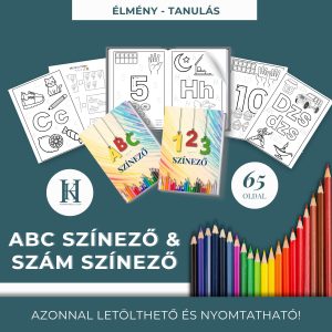 Suli Színező Csomag 2:1 - ABC és Szám Színezők