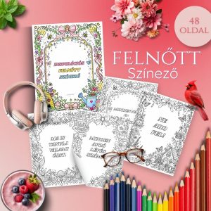 inspirációs felnőtt színező